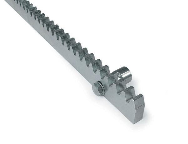 Sliding gate rack